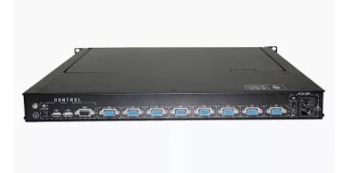 Rack de 17 pulgadas LCD de 8 puertos switch KVM