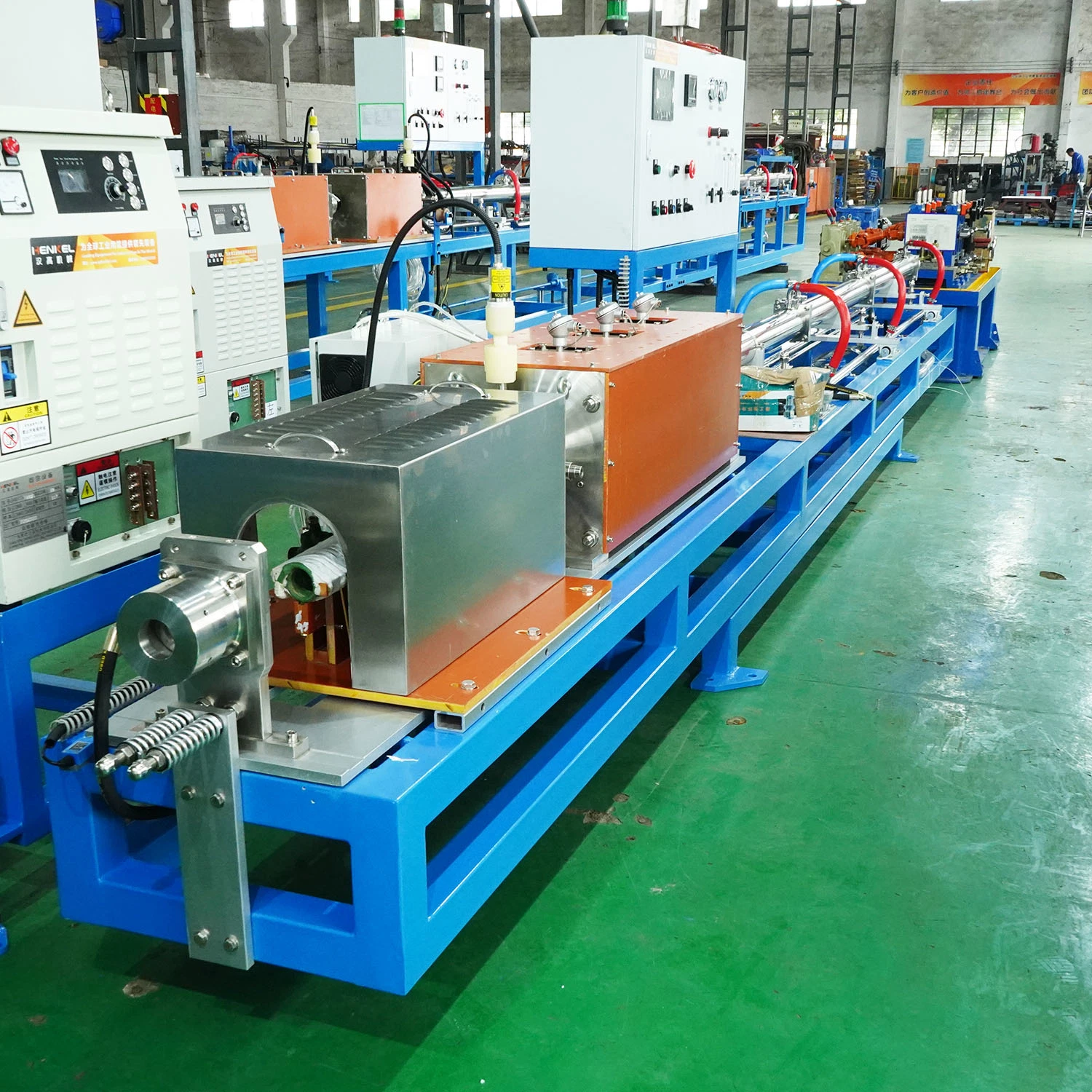 Stainless Steel Water Pipeline Manufacturing Machine Metal Tube Production Line