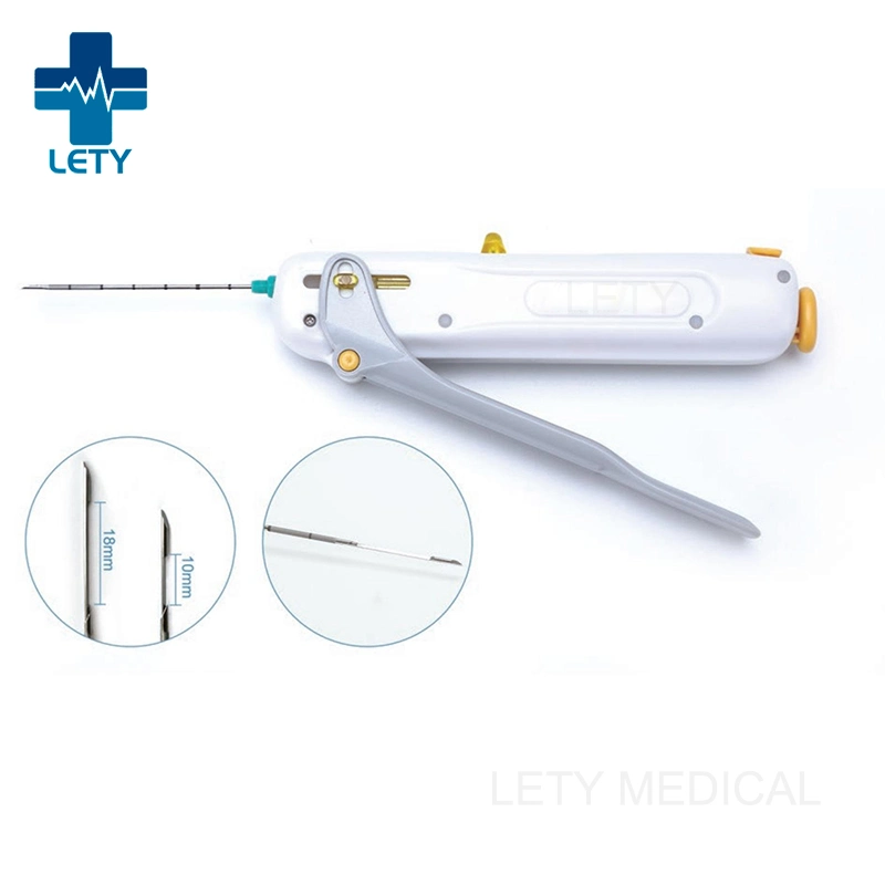 Full Automatic Biopsy System Biopsy Needle 16G لالثدي ممتلئ Automatic Biopsy Needle (خزعة تلقائية