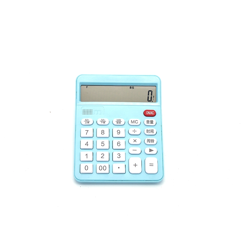 Calculadora básica de Digit batería solar Dual Power Calculadora de escritorio