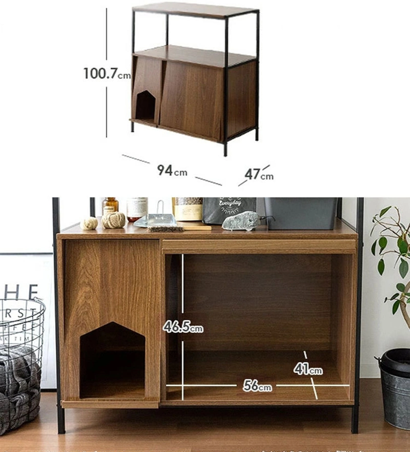 Modern Multi-Functional Furniture Cat Nest Storage Rack 0070