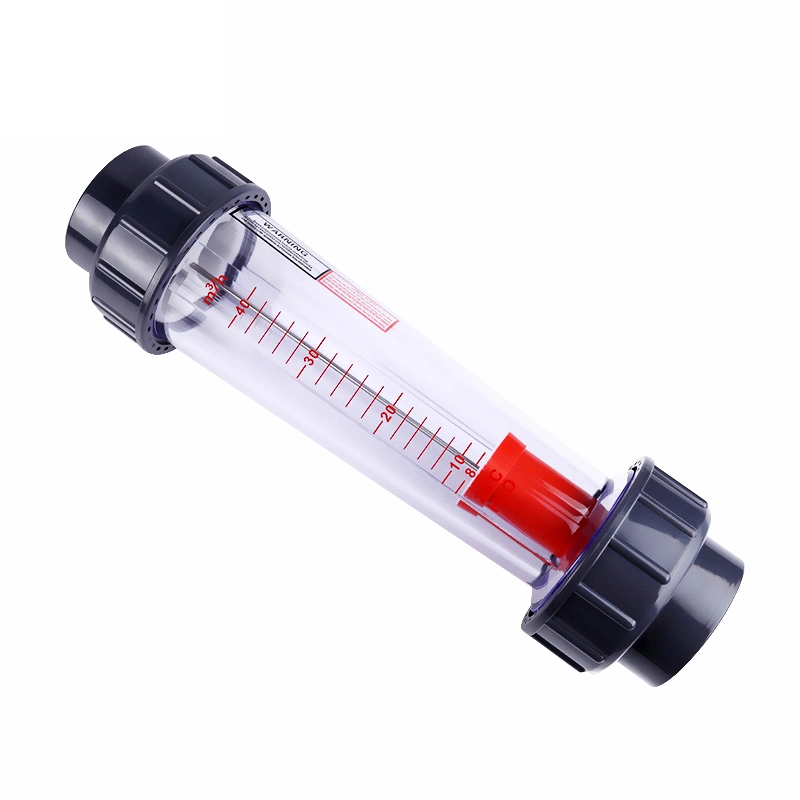 Panel Acrylic Flow Meter for Water, O2, H2, N2, Air Plastic Rotameter