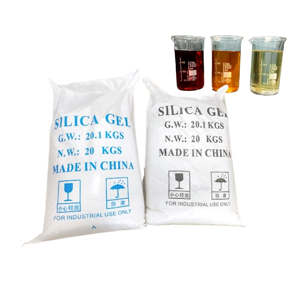 Top Quality China Simbo Brand Silica Gel Diesel Oil Bleaching Agent