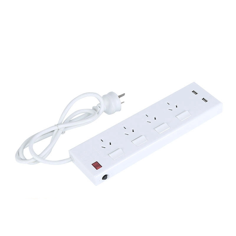 4 6 Ways Australia Plug & Sockets with SAA Approved Extension Board of Power Strip