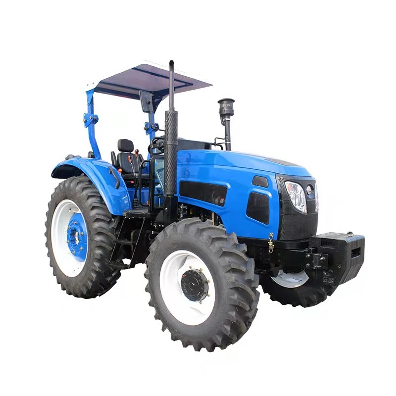 66.2kw diesel engine JINMA wheel tractor with canopy