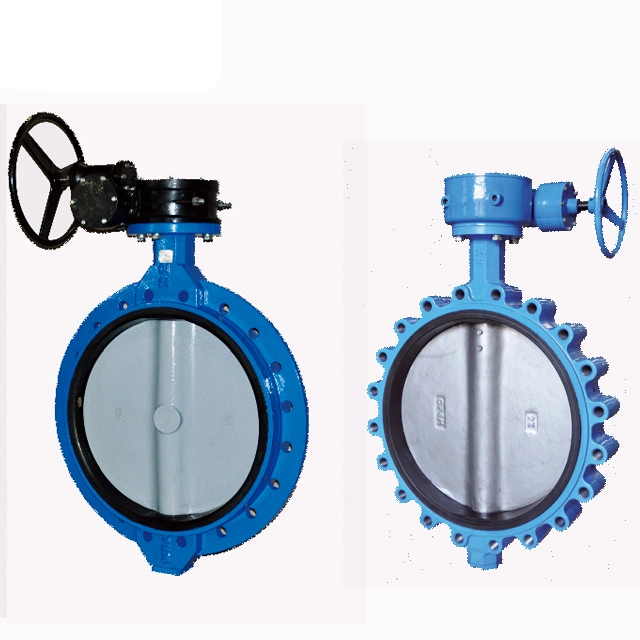 Pn16 Pn21 Pn15 Wafer Type Butterfly Valve with Single Flange Mono Flange Control Valve