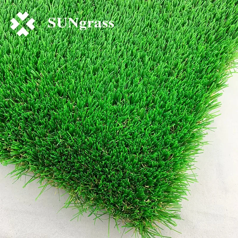 C-shape 30 mm 29 pontos Carpet artificial Turf Carpet material sintético Turf Recreation Relva para decoração doméstica