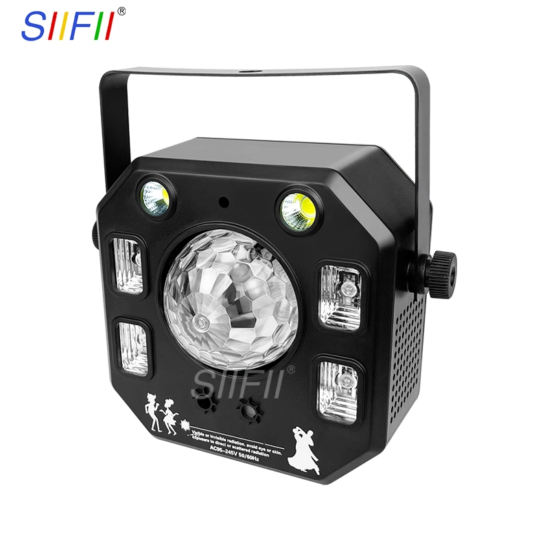 Disco Light Effect Stage Light Party Laser Light RGB Projector Voice Control DJ Lighting Effect for Sale LED for Home Wedding