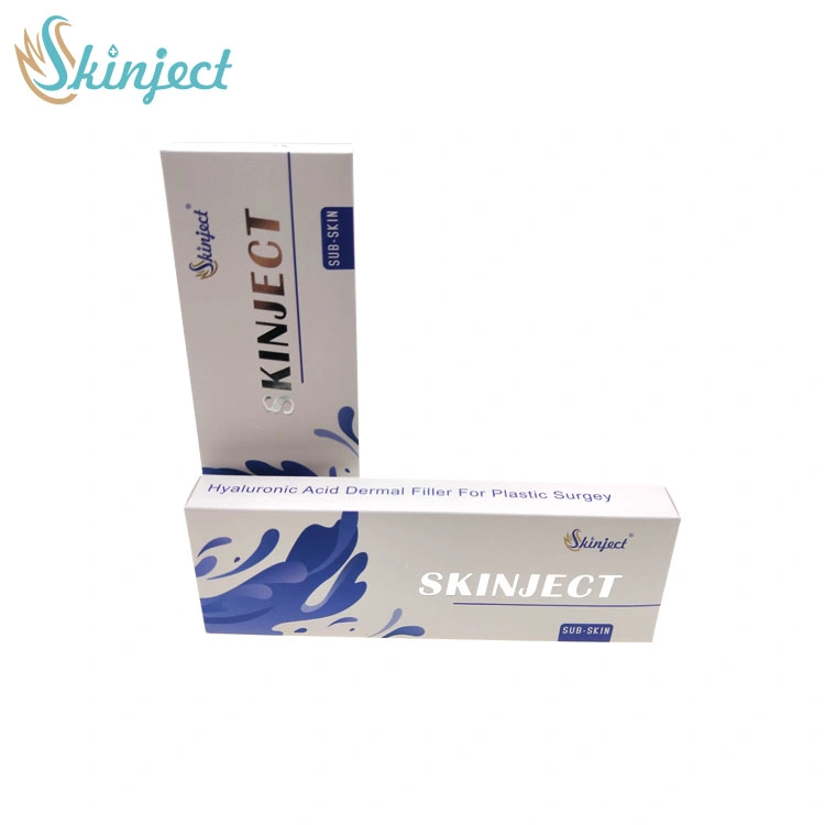 20ml Precio de la inyección de mama Hialuronic Acid Dermal Filler implante mamario