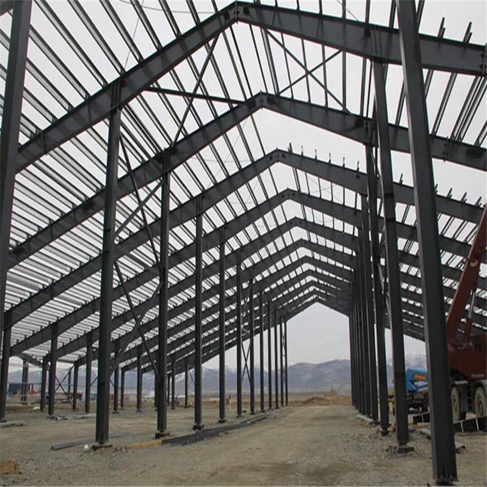 Low Cost Pre Manufactured Building Construction Steel Structure for Warehouse