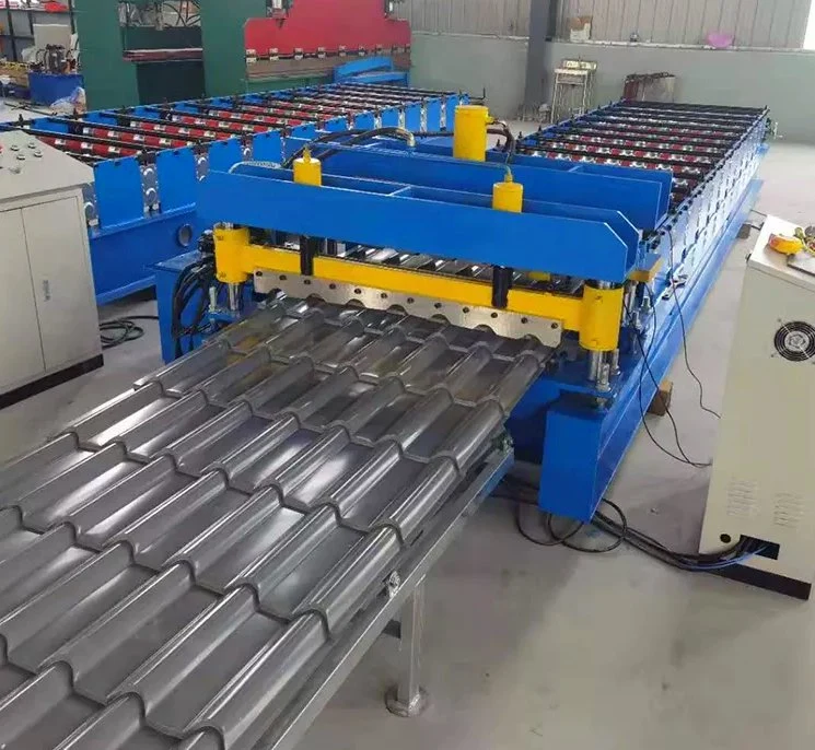 Fliesen, Die Maschine Bau Baumaterial Metall Dachpaneel Maschine Zum Verkauf