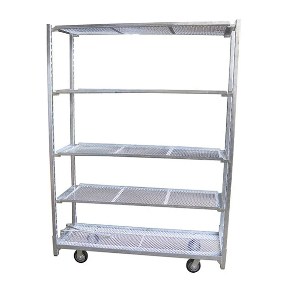 Greenhouse Gardener's Companion: China's Top Quality Metal Fabricated Danish Trolley"