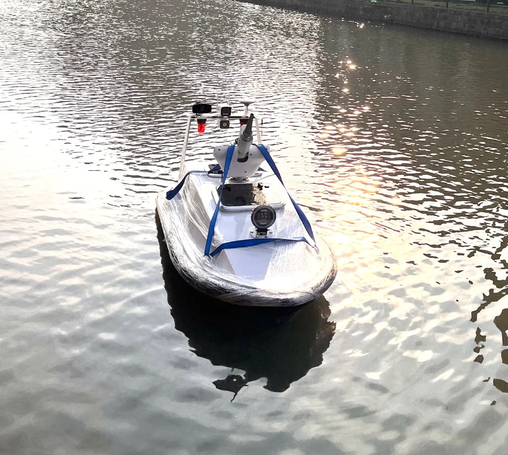 Robot de lucha contra incendios eléctrico inalámbrico no tripulado para barcos de combate a distancia Equipo para salvar vidas