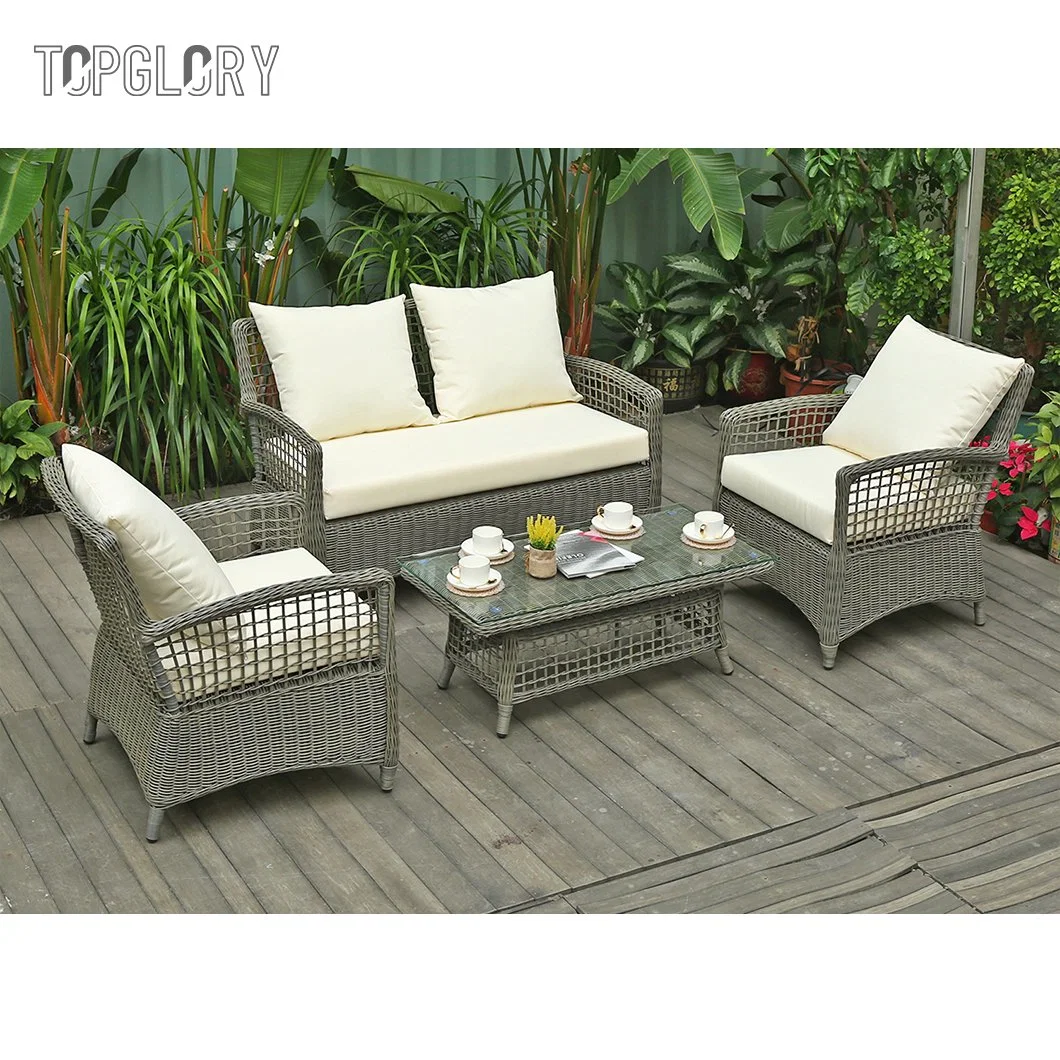 Modern Leisure Garden Terrace Rattan Chair Hotel Outdoor Sofa Furniture