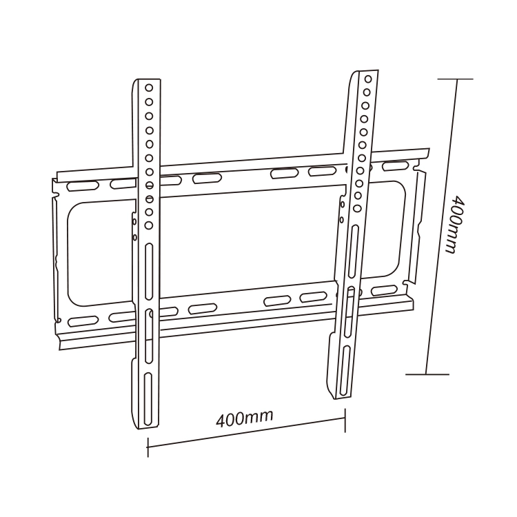 Support TV LED 24"-55" LED LCD Wall Mount Mount Wall TV