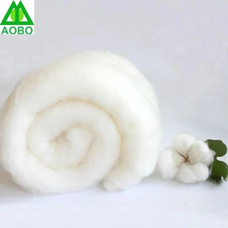 Natural Insulation Efficient Insulation Cotton Wadding for Filling Clothing/Mattress/Shoes