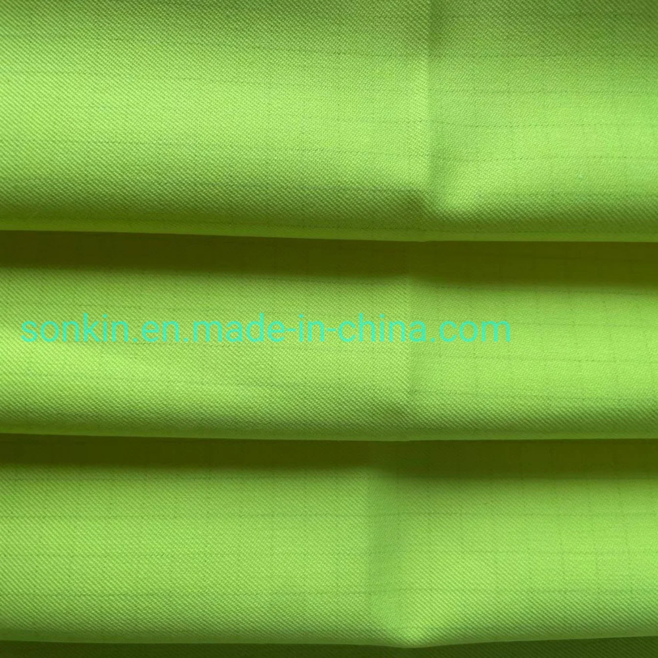 280GSM Modacrylic Cotton Blended Flame Retardant Fluorescent Woven Fabric Functional Textile