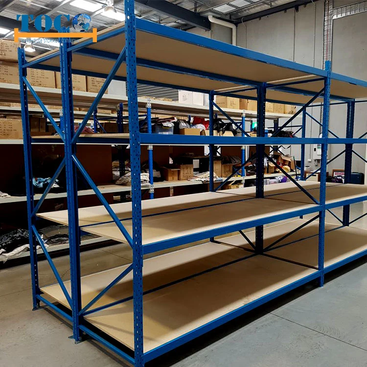 Heavy Duty Longspan Warehouse Shelf for Industrial Storage Solutions