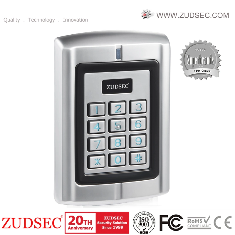 Metal Access Control Reader Standalone RFID Door Entry Access System