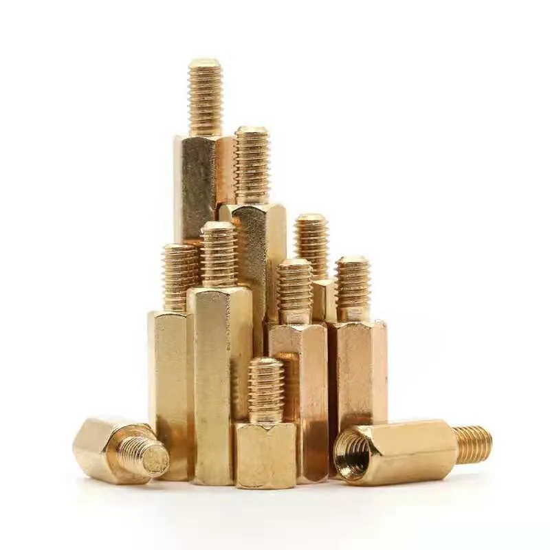 Made in China Fastener Consisting of Head and Screw Bolt Cheap Price Brass Gold Bolt