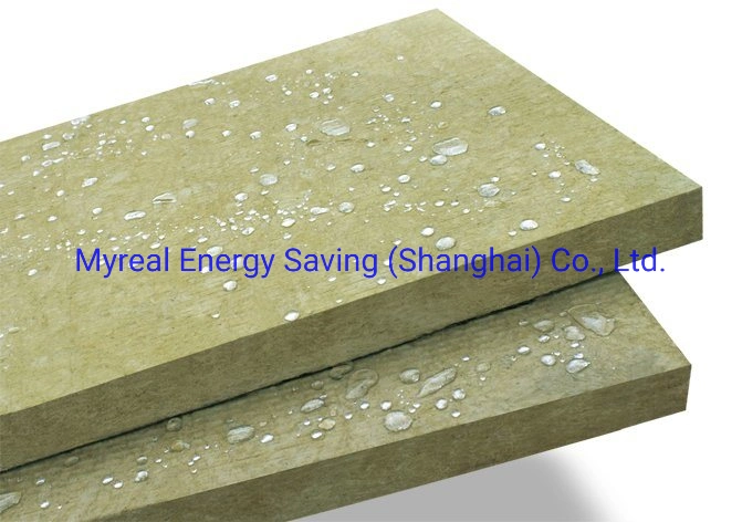 External Wall Insulation Glass Rock Wool 30-100mm Thickness Soundproof Thermal Insulation Panel Board for Building Fireproof