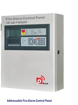 Conectar 200 puntos de dirección de Alarma de Incendio Direccionables Panel de control con el sistema de alarma