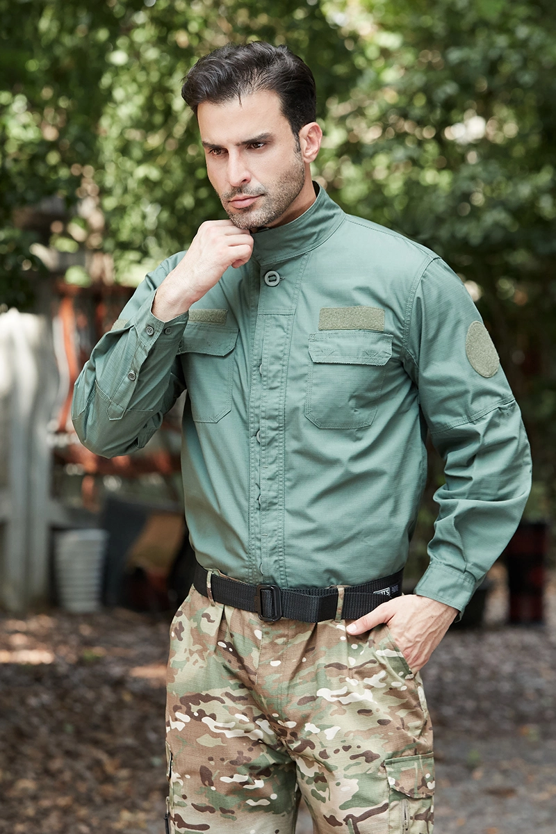 Tactical Military Style Shirt with Waterproof Fabric