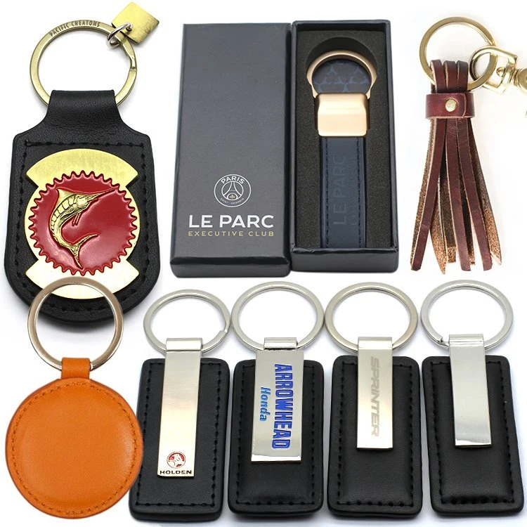 New Arrival Bus Car Logo Squishy Keychain with Leather Strap Split Ring with 4 Die Cast Design Blank Leather Keychain Self Defense Cat Talking Factory Key Ring