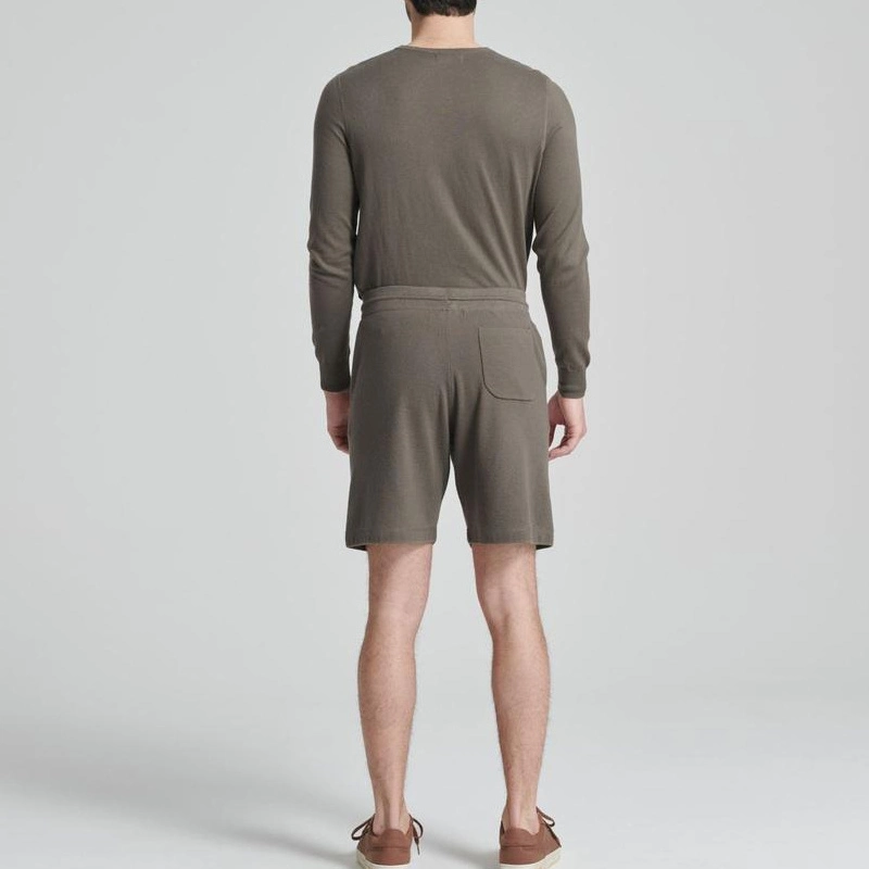 100% Cashmere Cordón de la moda de los hombres cortos