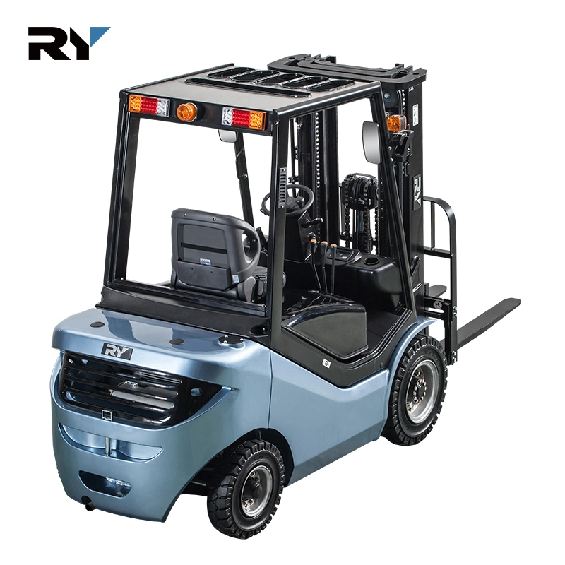 Royal 2.5 Ton 3ton 3.5ton 4.5ton 5 Ton Tire 4 Diesel Forklift Trucks for North America Market