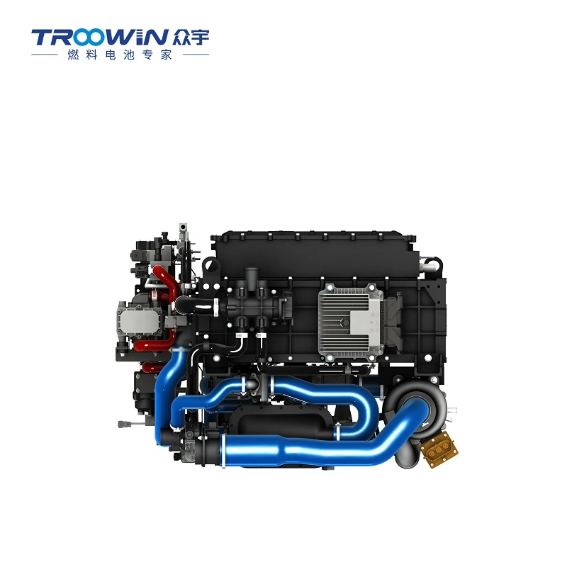 Veículos de energia nova Troowin com alimentação de célula de combustível de hidrogénio de 120 kW Forneça o motor para camiões pesados