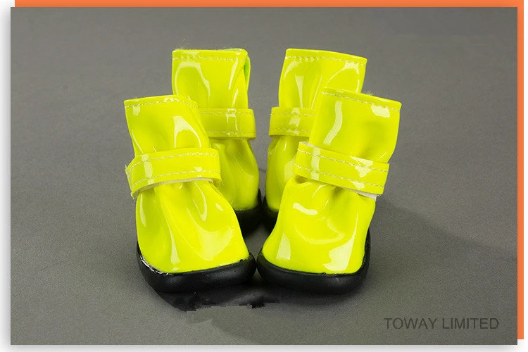 Waterproof Dog Shoes Products Customized Pet Rain Boots