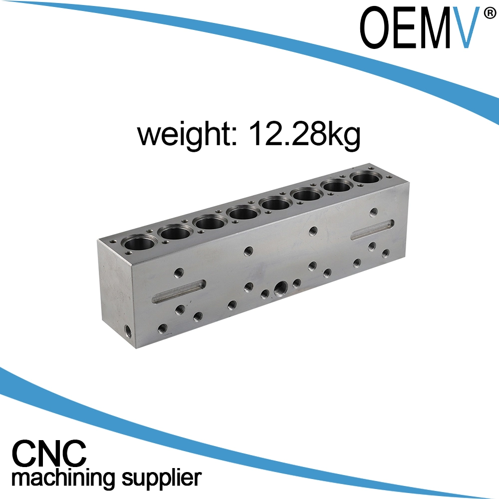 Hohe Präzision OEM ODM Legierung Messing Aluminium Eisen Edelstahl CNC-Fräsmaschine Drehmaschine Maschinen Ersatzteile Drehen Bearbeitungsteile für Gabelhub