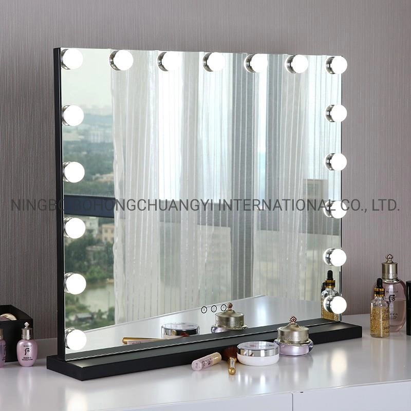 High quality/High cost performance  LED Vanity Makeup Mirror Table Countertop Mirror for Table Decor