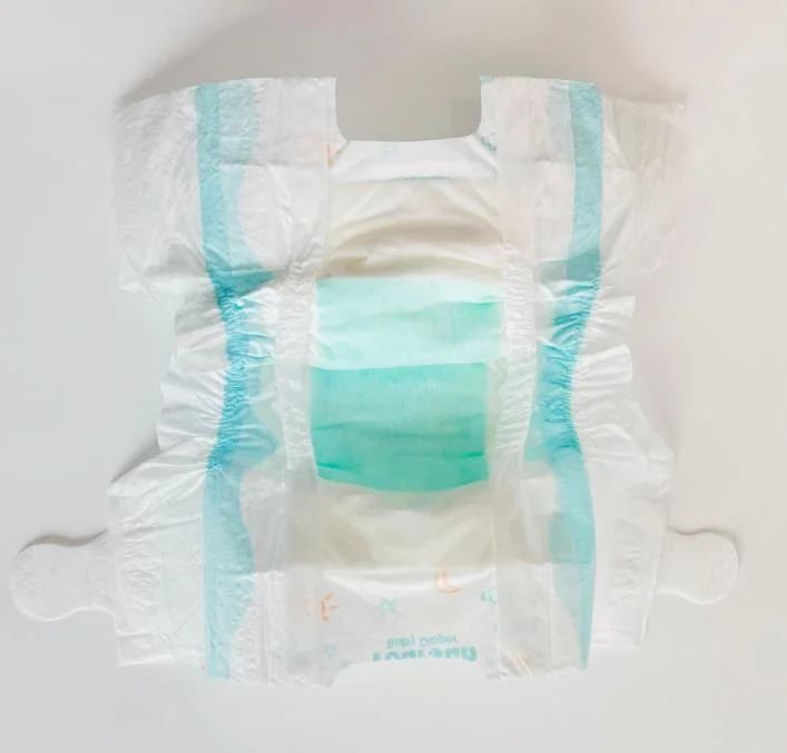 Novo nascido (1-5 kg) Fraldas para bebés descartáveis fraldas com fita / Fraldas Fabricante Cuidados do bebé