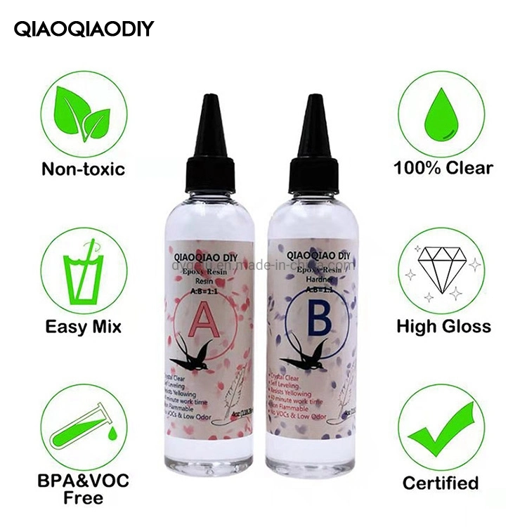 Wholesale/Supplier 1: 1 Ultra Cure Agent Crystal Clear Acrylic Epoxy Resin