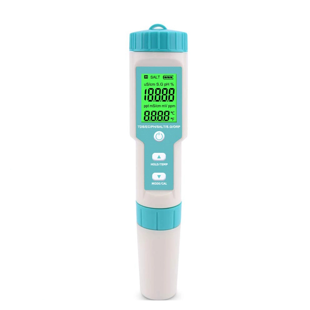 Lonn5195 Portable Pen Type Water Tank pH Meter pH Conductivity Meter