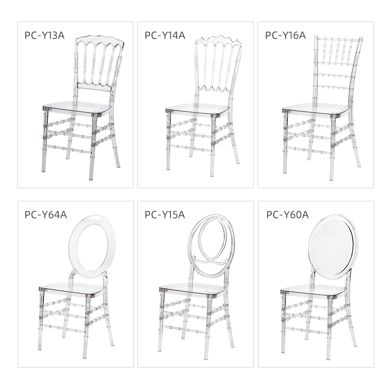 Acrylic Resin Plastic Kd Design Crystal Phoenix Event Wedding Chiavari Chair