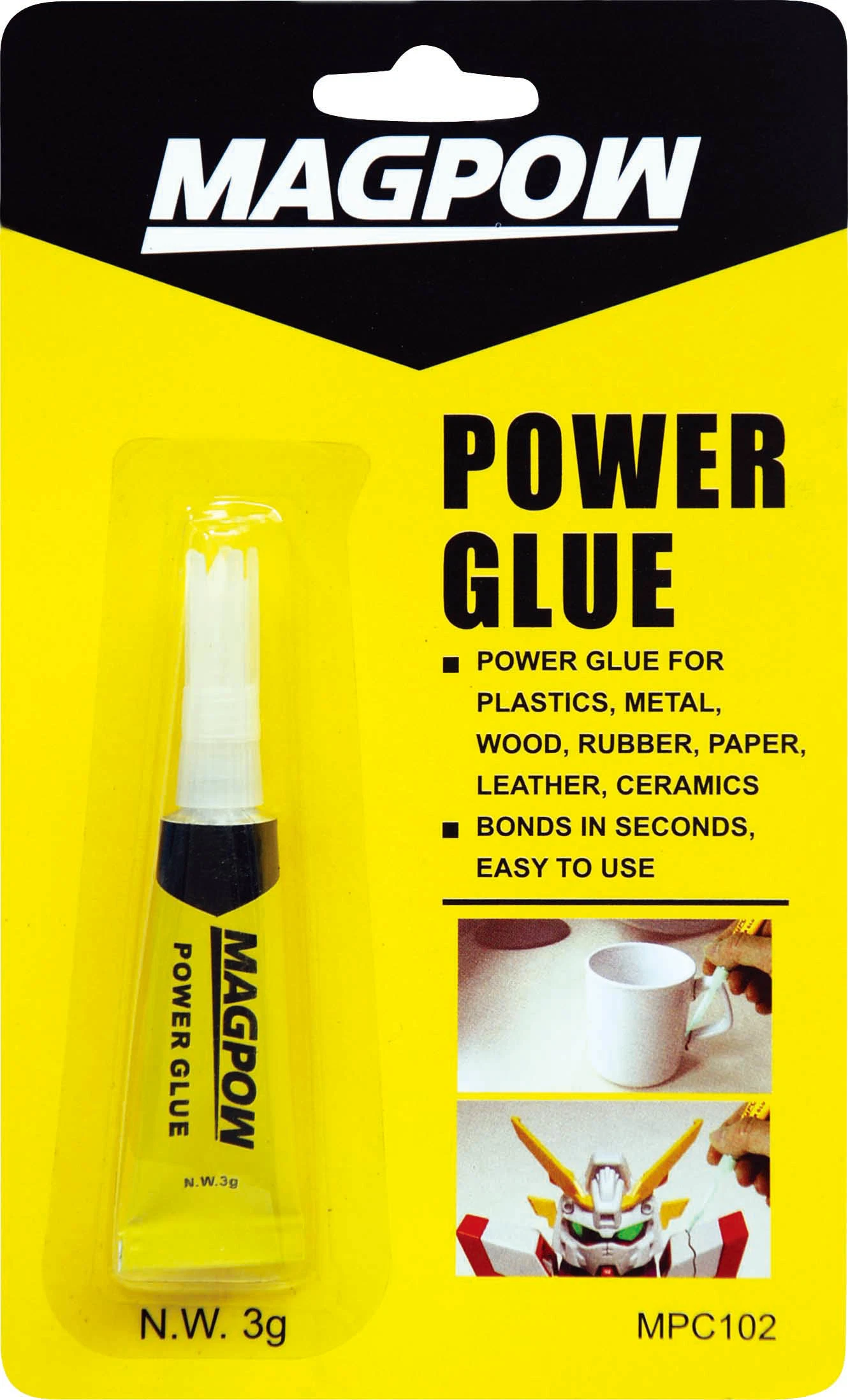 Magpow Cyanoacrylate Super Power Glue General Purpose Fast Fix