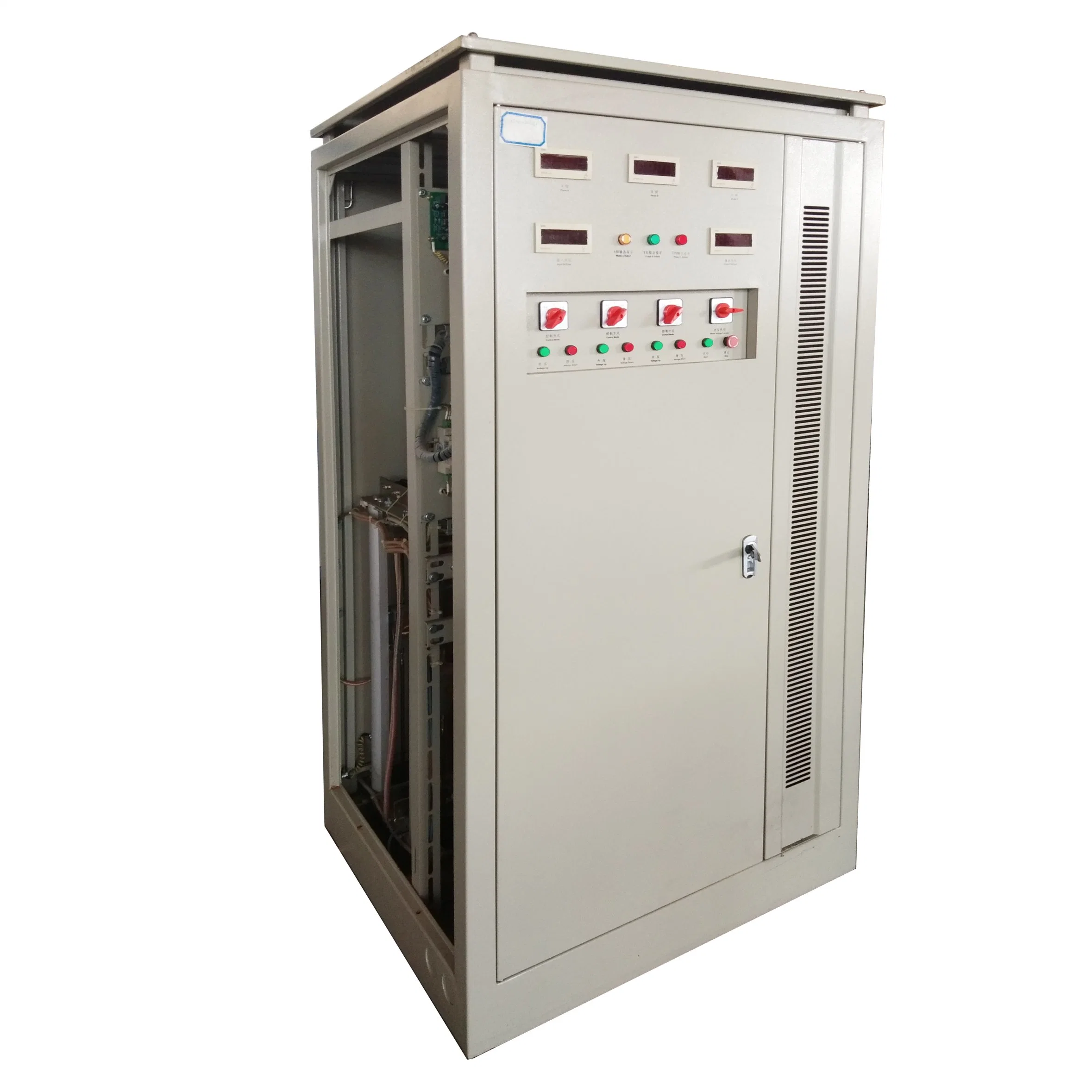 80kVA Three-Phases Separately Adjustment AVR Automatic Compensation AC Voltage Stabilizer Sfbw