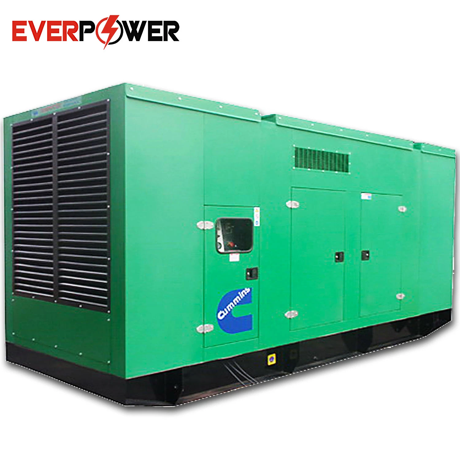 300 kVA 350 kVA 400 kVA 500 kVA 625 kVA 650 kVA 800 kVA 1000 kVA Cummins silencieux Groupe électrogène électrique à moteur diesel insonorisé Genset Perkins Volvo Mitsubishi Baudouin