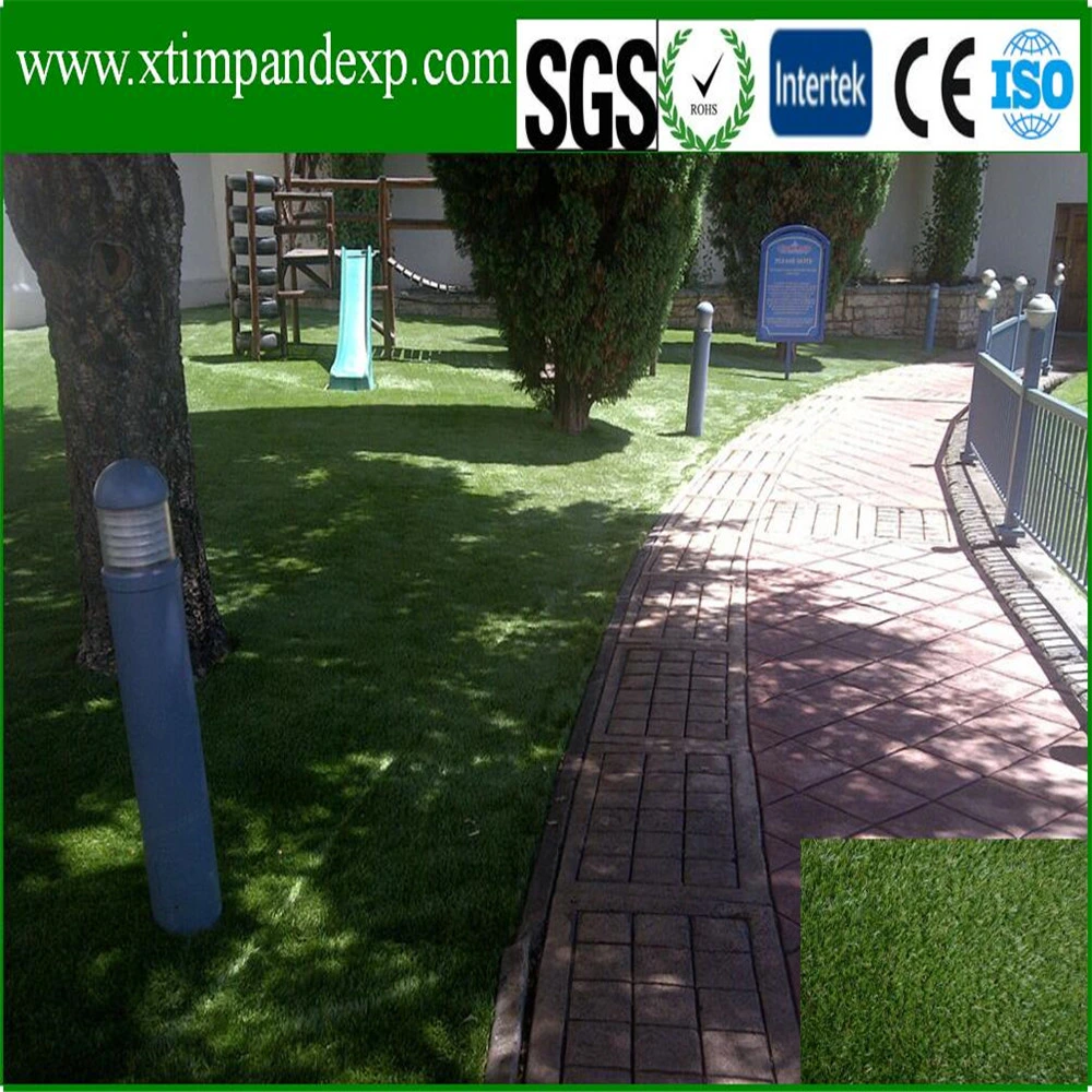 105 Degree Heat Resistance Artificial Turf Lawn for Landscaping