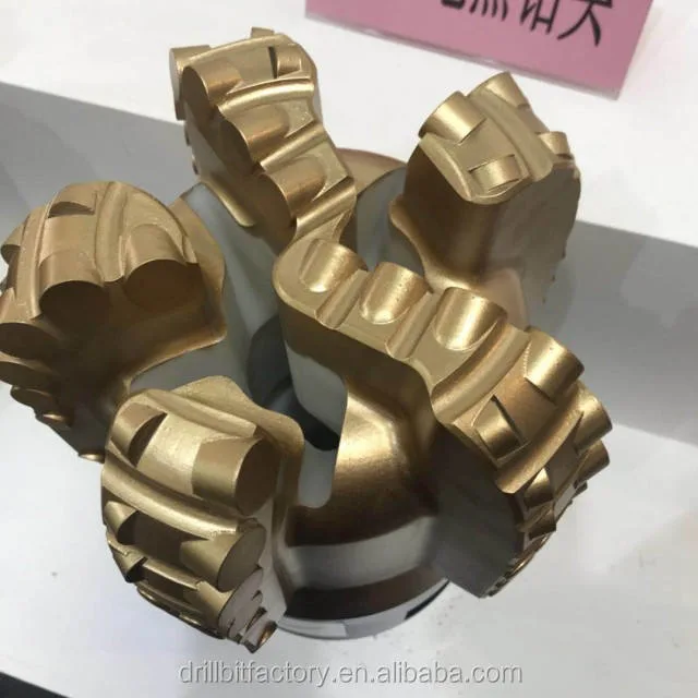 Diamond Head PDC Bits Oil Well Drilling 5 Blades PDC Drill Bit