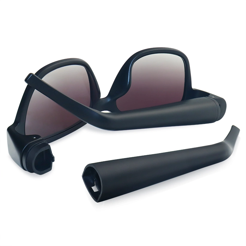 Sunglasses with Thick Temple Pieces for Holding Blunt Storage Smoking Cigarette Roll