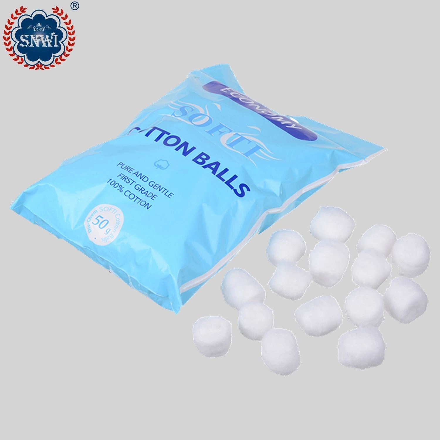 High quality/High cost performance Medical Surgical Pure Cotton Absorbent Small Peanut Sterile Gauze Balls with X-ray