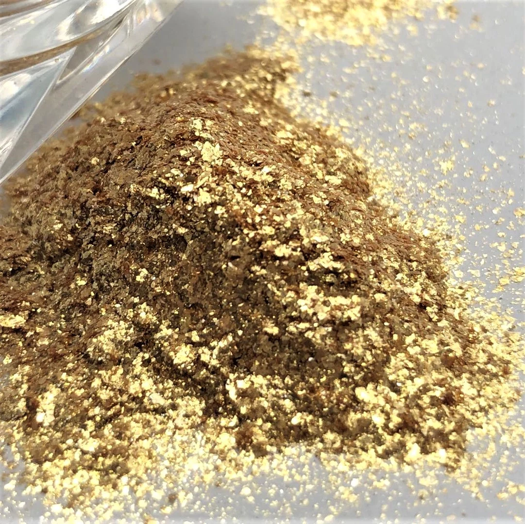 آثار اللسبيرل Ultra Gold Luster الطباعة البلاستيكية بطبقة اللؤلؤ المخضب حبر جليتر الذهب U8402 طلاء