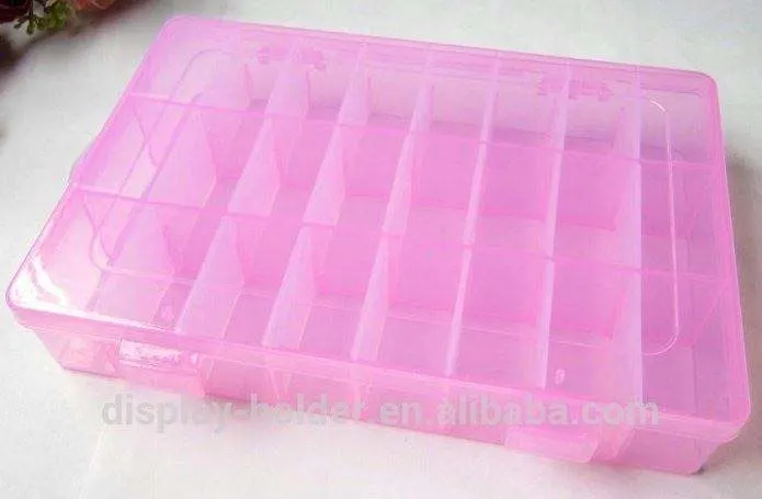 24 Case Plastic Box for Container with Different Colors