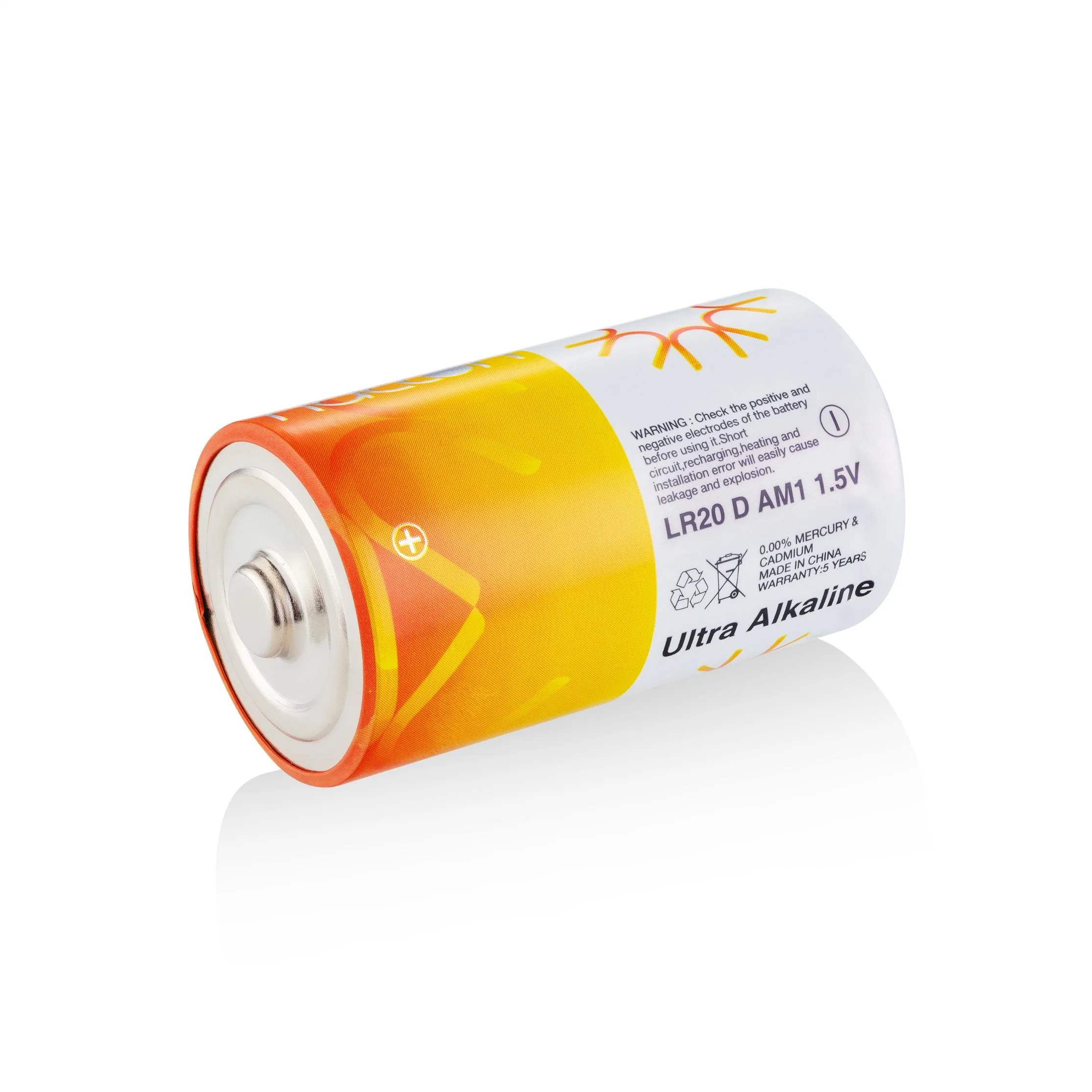 D Size Lr20 Am1 1.5V Alkaline Primary Dry Battery 100% Factory Made in China