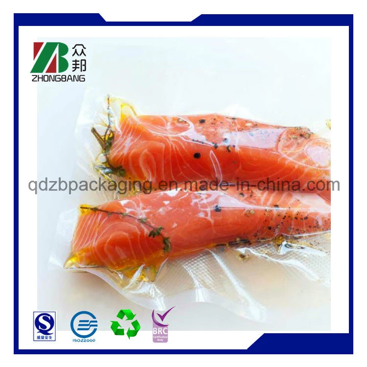 OPP PE Laminated Plastic Frozen Food Packaging Bag for Fish Ball and Fish Cake Packaging