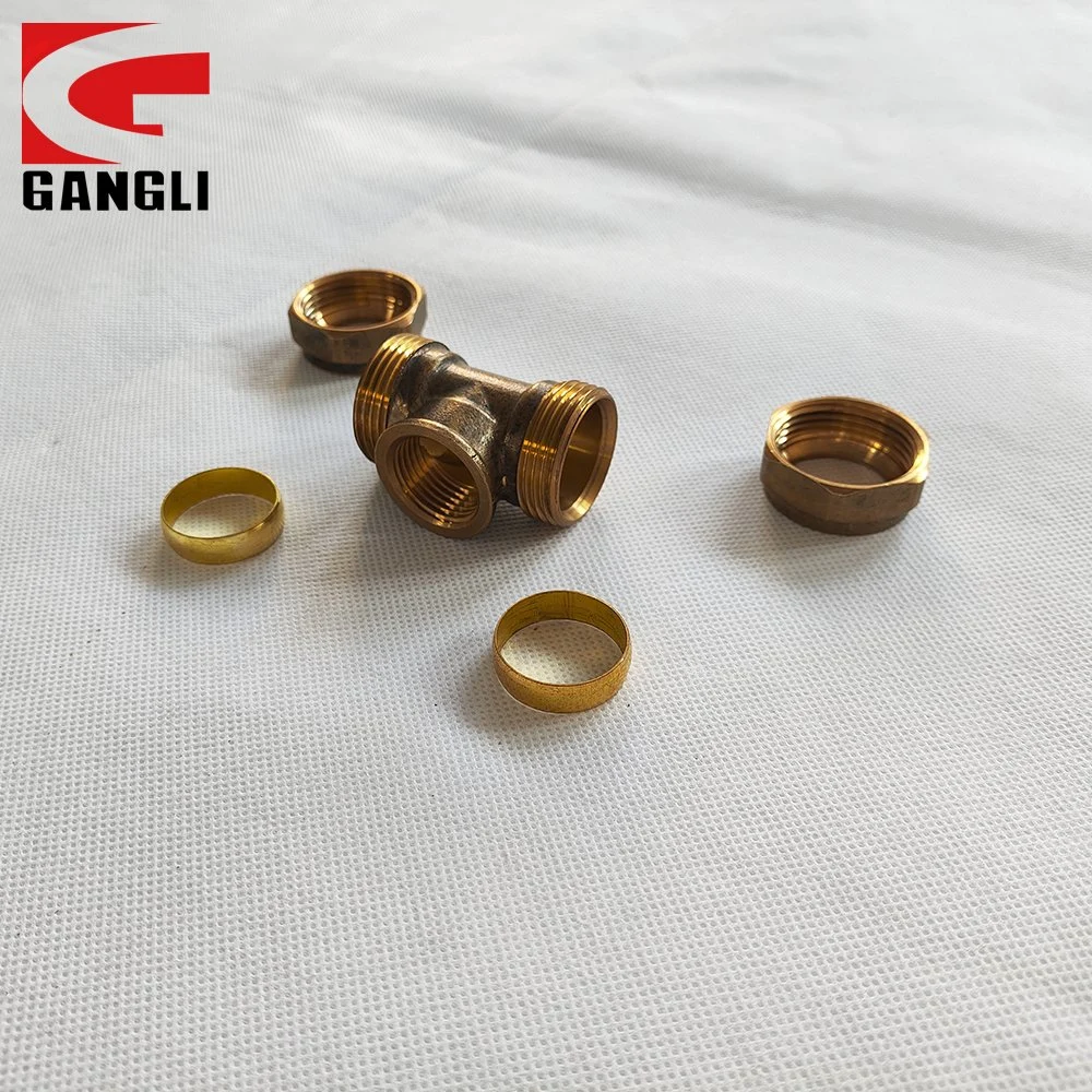 Outstanding Quality Compression Fittings Pipe Fitting for Use with Copper Tubes